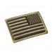 REVERSED USA Flag Velcro Patch: *230