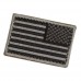 REVERSED USA Flag Velcro Patch: *230